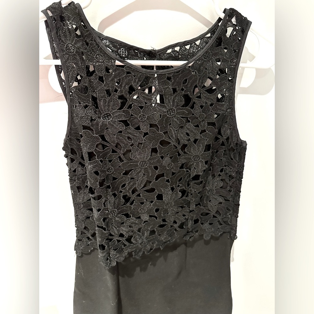 Black Lace Dress - Size xs